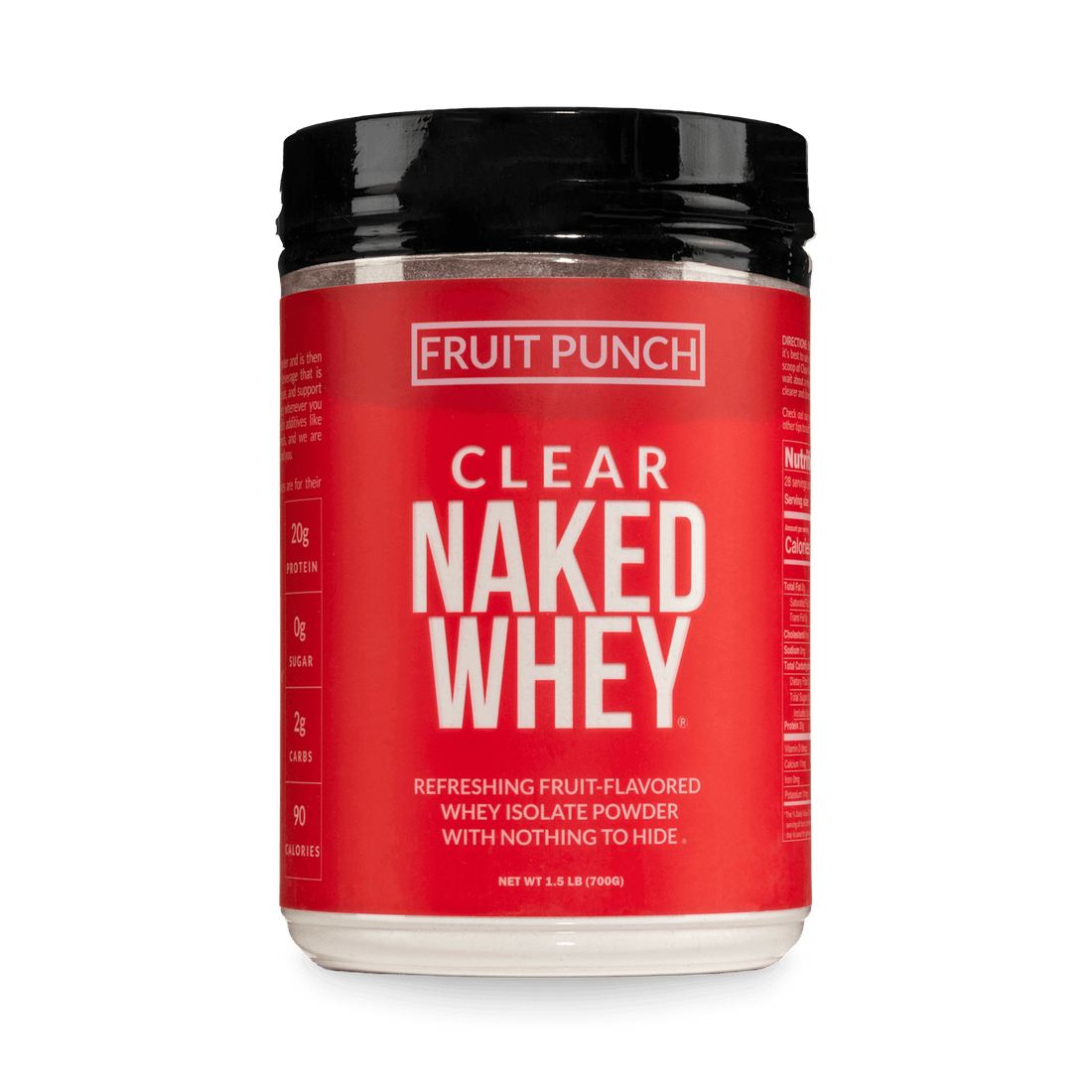 Fruit Punch Whey Protein Isolate | Clear Naked Whey