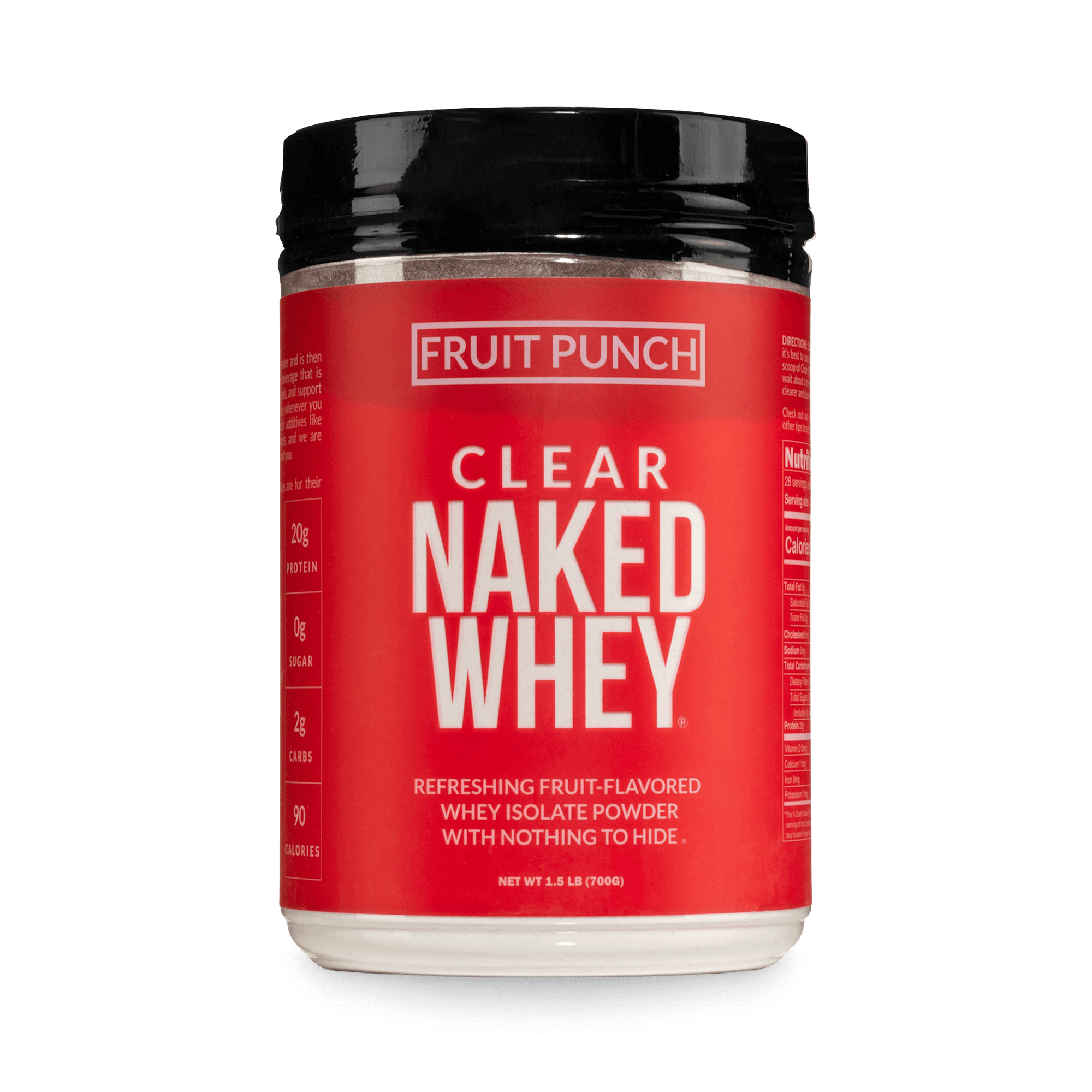 Fruit Punch Whey Protein Isolate | Clear Naked Whey