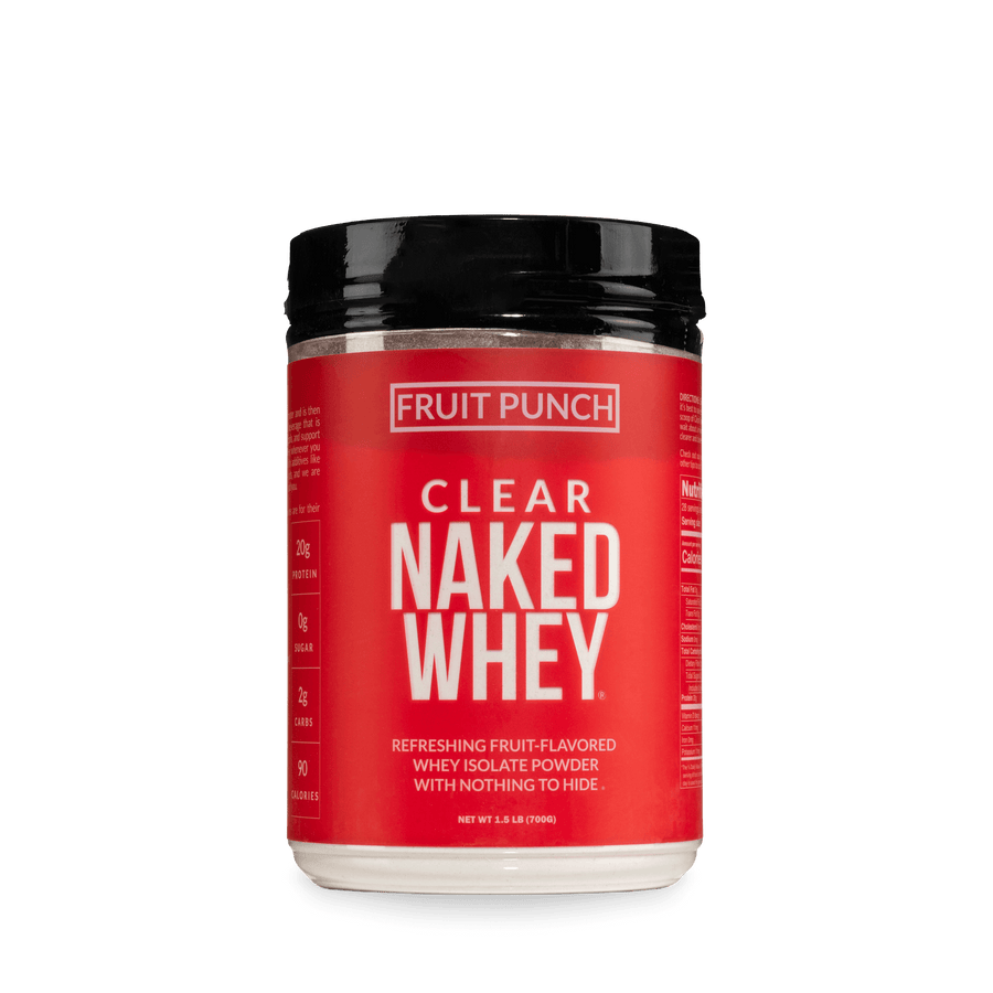 Aislado de proteína de suero de leche Fruit Punch | Clear Naked Whey