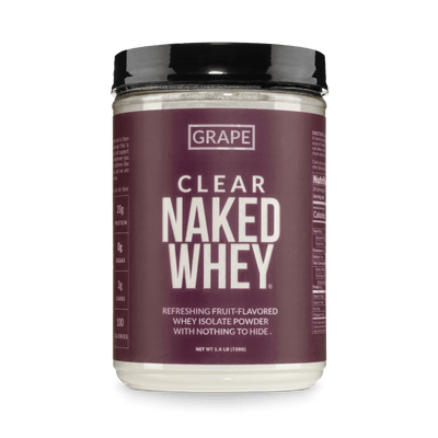 Aislado de proteína de suero de uva | Clear Naked Whey