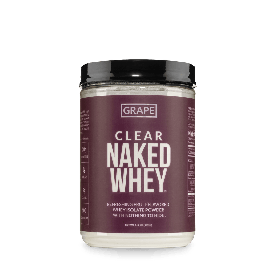 Aislado de proteína de suero de uva | Clear Naked Whey