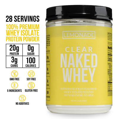 Lemonade Whey Protein Isolate | Clear Naked Whey