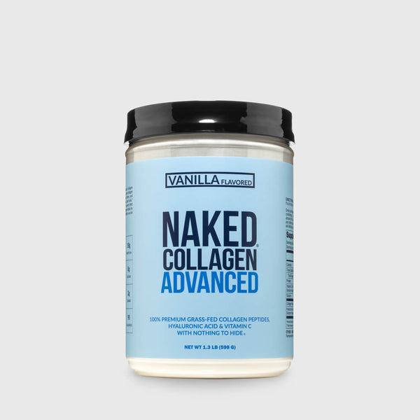 Vanilla Collagen Peptides with Hyaluronic Acid | Naked Collagen Advanced - 1.3 LB