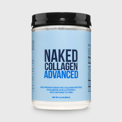 Collagen Peptides with Hyaluronic Acid | Naked Collagen Advanced - 1.3 LB