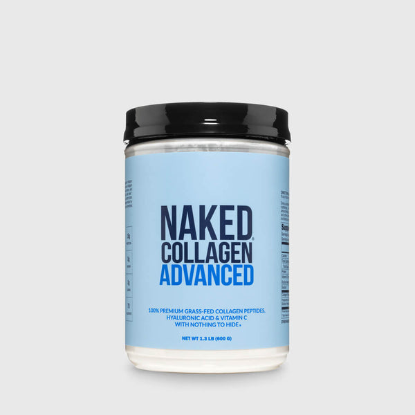 Collagen Peptides with Hyaluronic Acid | Naked Collagen Advanced - 1.3 LB