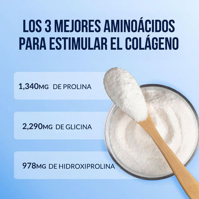 Proteína en polvo de péptidos de colágeno | Naked Collagen - 20 oz