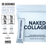 Paquetes de péptidos de colágeno | 20 paquetes de colágeno desnudo