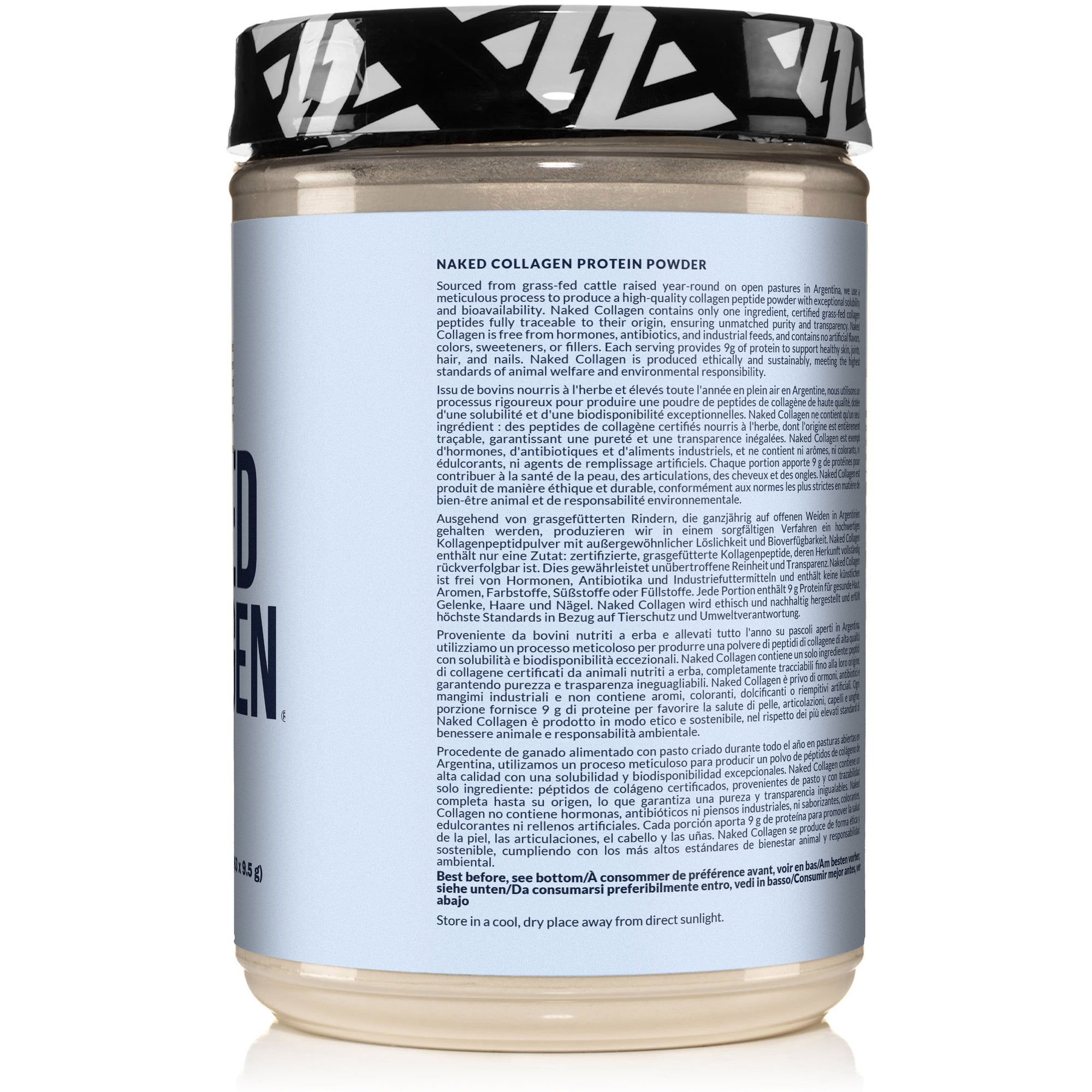 Collagen Peptides Protein UK / EU Only | Naked Collagen - 20 oz