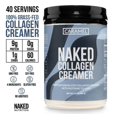 Caramel Coffee Creamer | Naked Collagen Creamer