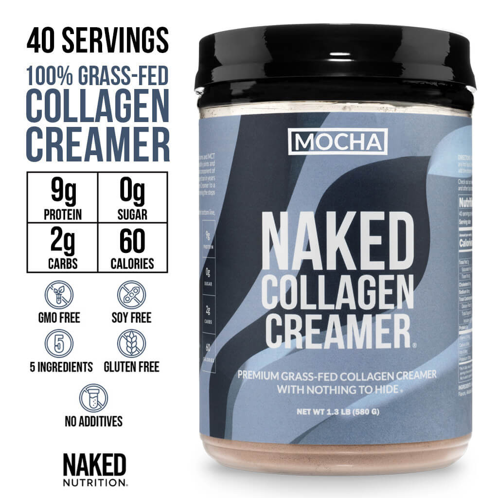 Mocha Coffee Creamer | Naked Collagen Creamer