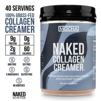 Mocha Coffee Creamer | Naked Collagen Creamer