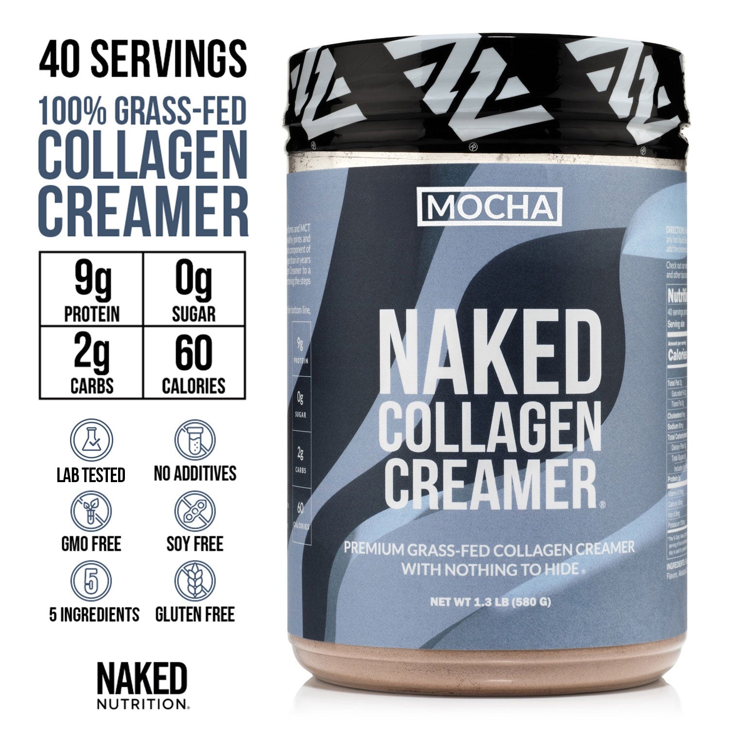 Mocha Coffee Creamer | Naked Collagen Creamer - Image 3
