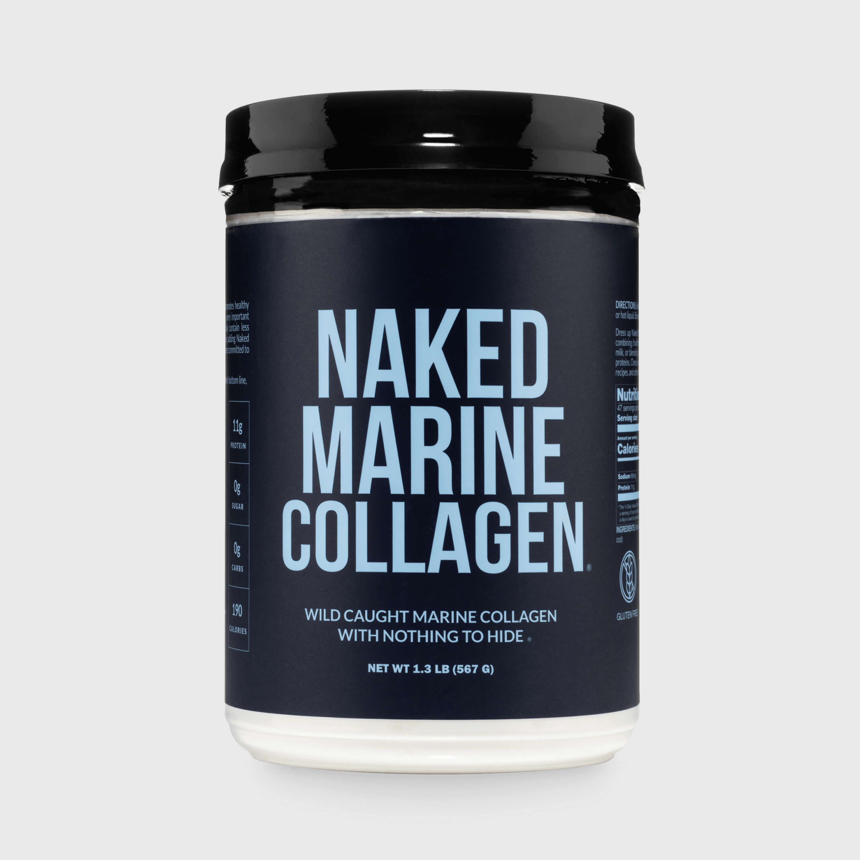Marine Collagen Peptides Protein Powder | Naked Marine Collagen