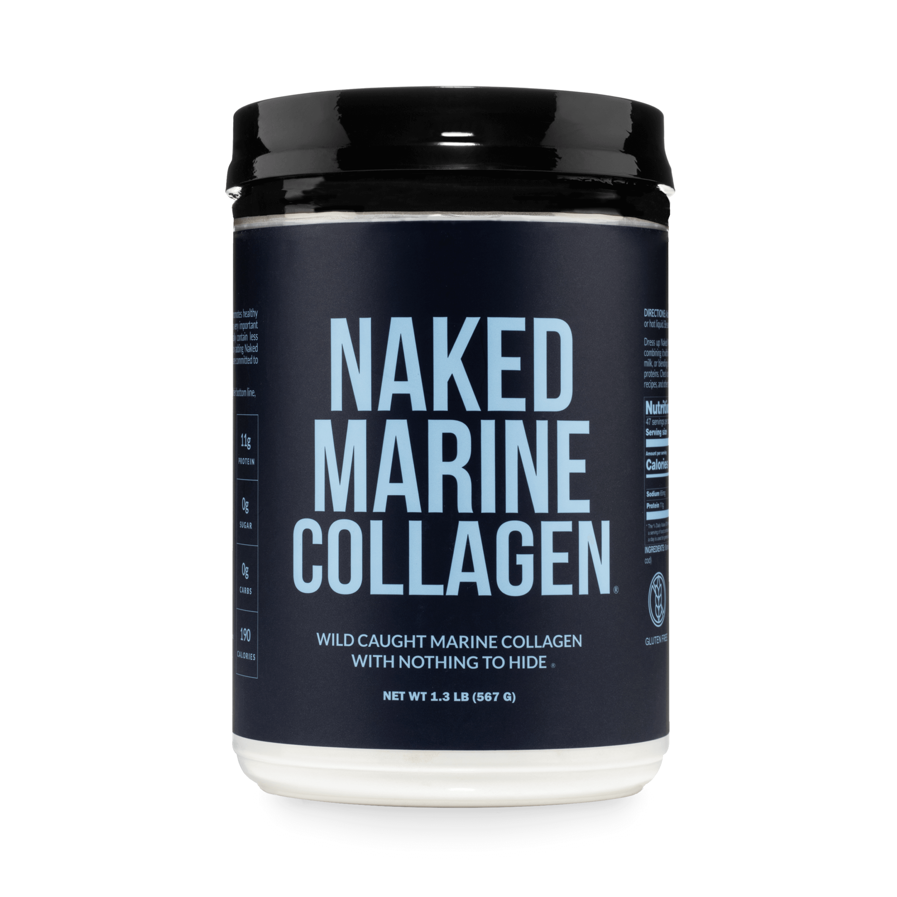 Marine Collagen Peptides Protein Powder | Naked Marine Collagen