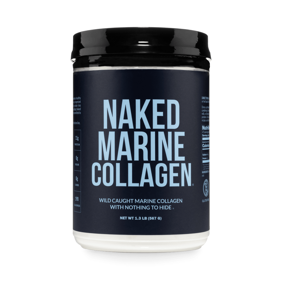 Proteína en polvo de péptidos de colágeno marino | Naked Marine Collagen