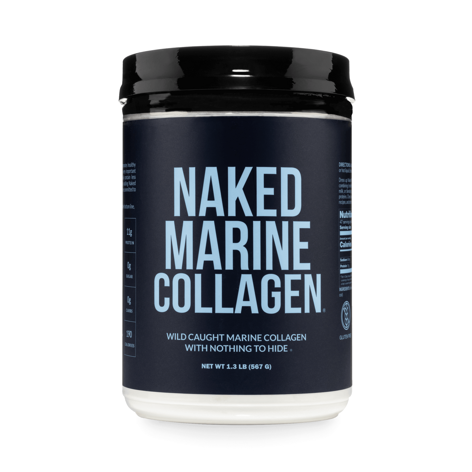 Marine Collagen Peptides Protein Powder | Naked Marine Collagen