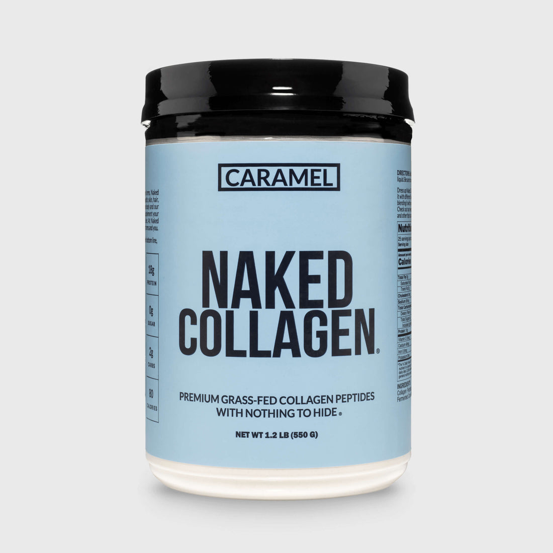 Caramel Collagen Peptides Powder | Naked Collagen - 1.2 LB