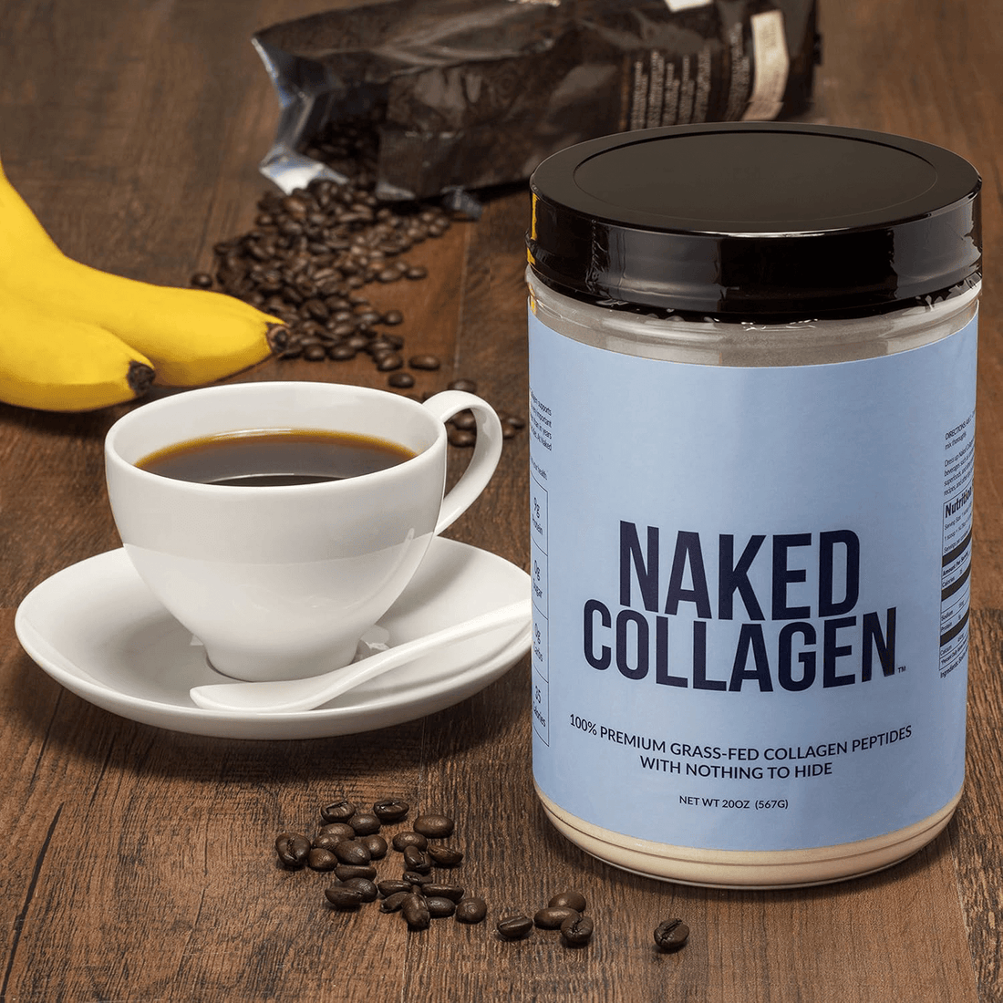 Collagen Peptides Protein Powder | Naked Collagen - 20 oz