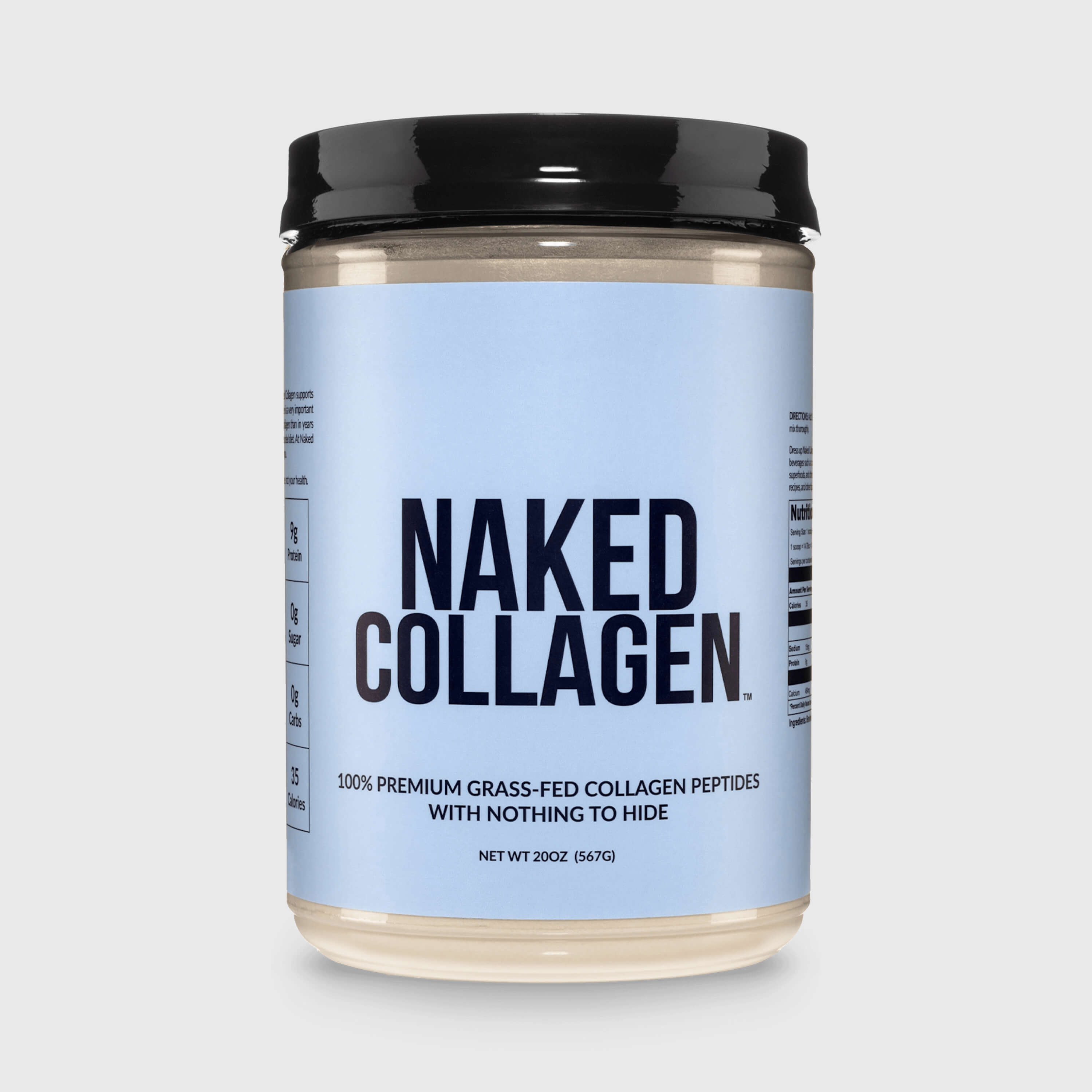 Collagen Peptides Protein Powder | Naked Collagen - 20 oz