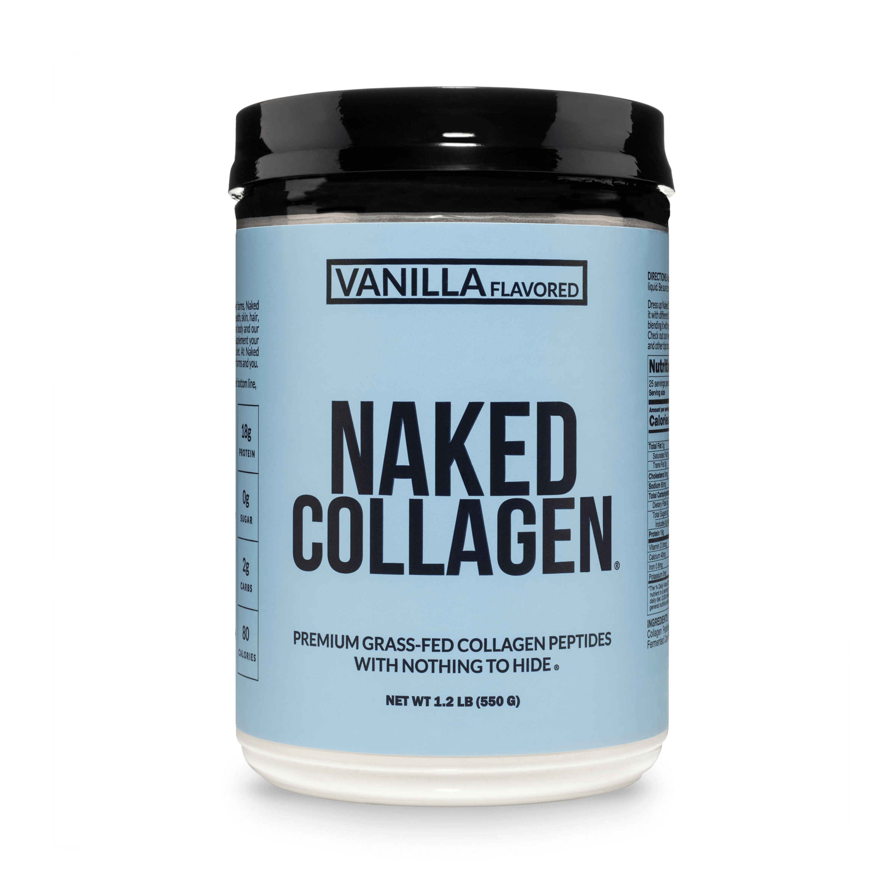 Vanilla Collagen Peptides Powder | Naked Collagen - 1.2 LB Vanilla Collagen Peptides Powder | Naked Collagen - 1.2 LB