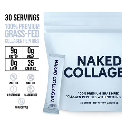 Collagen Peptides Packets | 20 Naked Collagen Packets