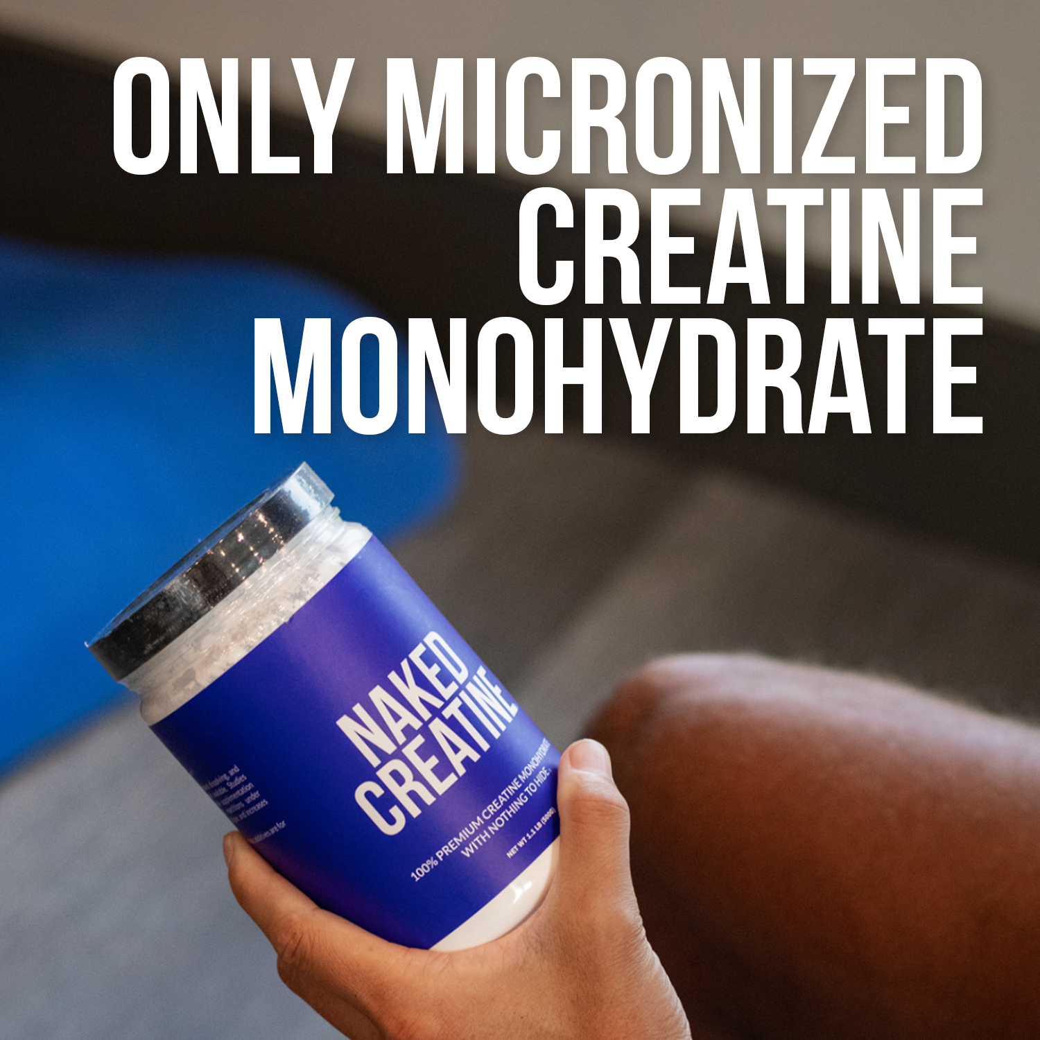 Creatine Monohydrate Powder | Naked Creatine - 500g