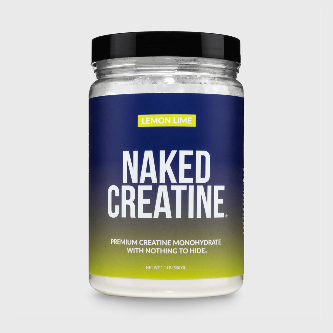 Lemon Lime Creatine Monohydrate Powder | Naked Creatine - 1.1LB