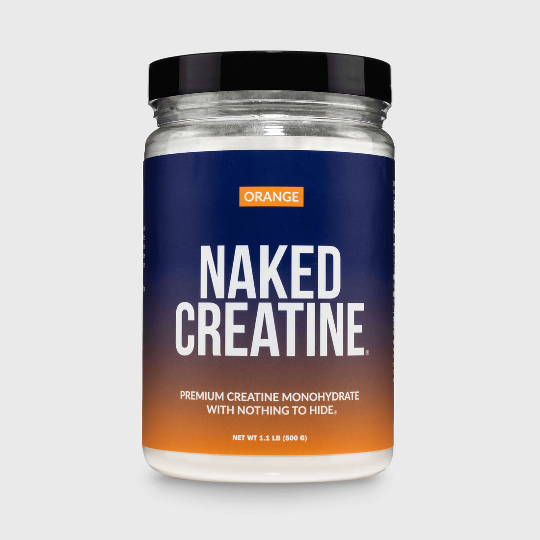 Orange Creatine Monohydrate Powder | Naked Creatine - 1.1LB