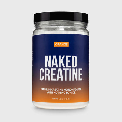 Orange Creatine Monohydrate Powder | Naked Creatine - 1.1LB