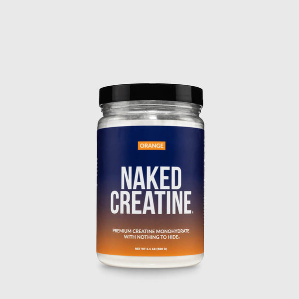 Orange Creatine Monohydrate Powder | Naked Creatine - 1.1LB