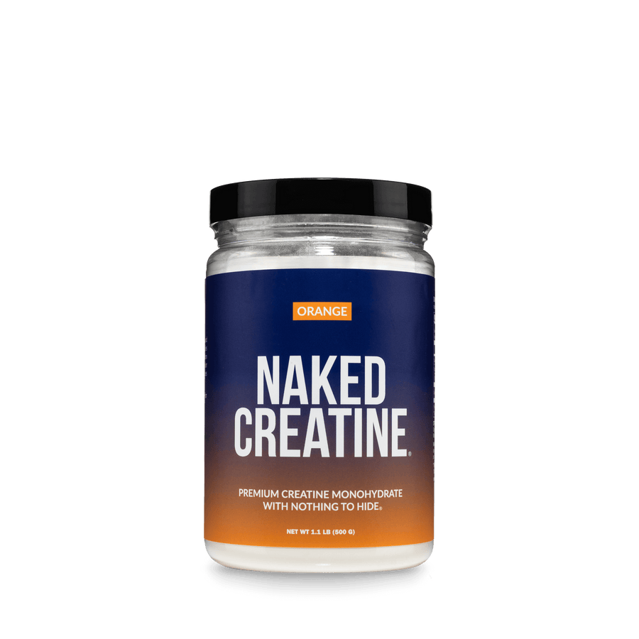 Orange Creatine Monohydrate Powder | Naked Creatine - 1.1LB
