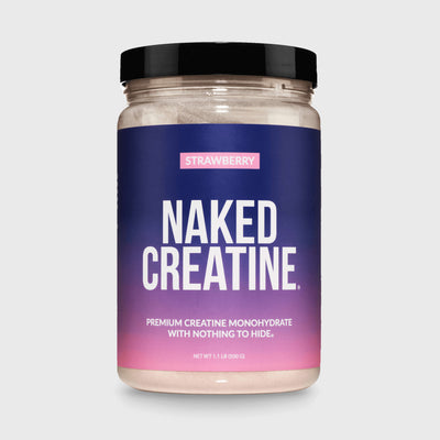 Strawberry Creatine Monohydrate Powder | Naked Creatine - 1.1LB