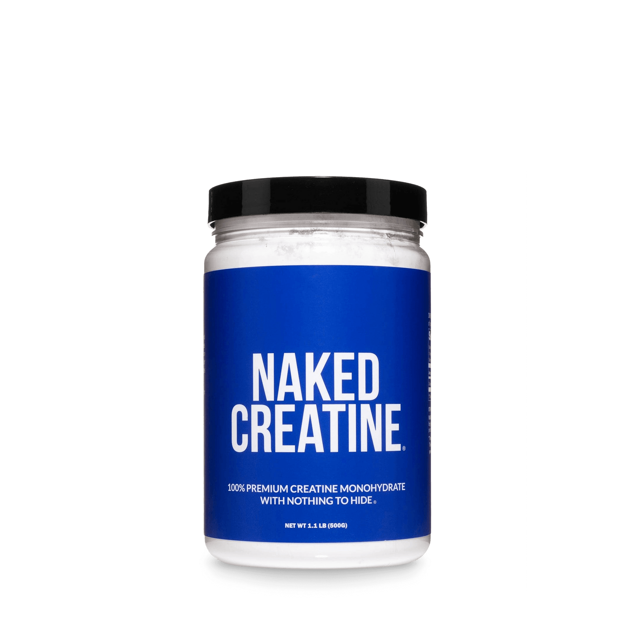 Monohidrato de creatina en polvo 500 g | Naked Creatine - 1,1 lb