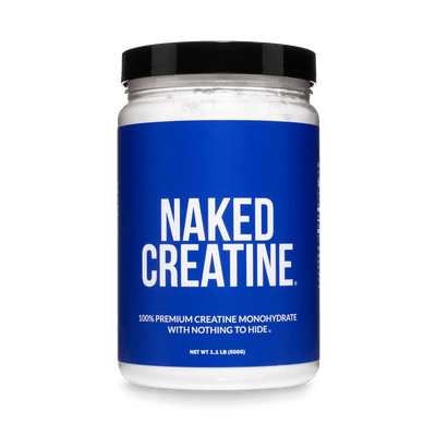 Monohidrato de creatina en polvo 500 g | Naked Creatine - 1,1 lb