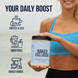 Paquetes de péptidos de colágeno | 20 paquetes de colágeno desnudo