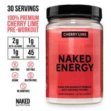 Suplemento preentrenamiento con cítricos | Naked Energy - 30 porciones