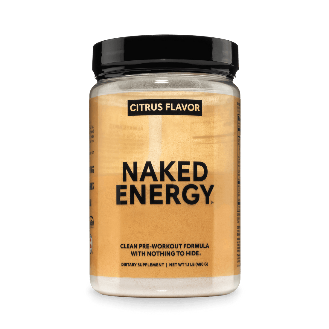 Citrus Pre Workout Supplement | Naked Energy - 30 Servings