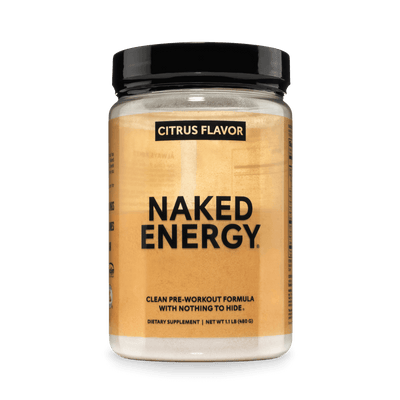 Suplemento preentrenamiento con cítricos | Naked Energy - 30 porciones