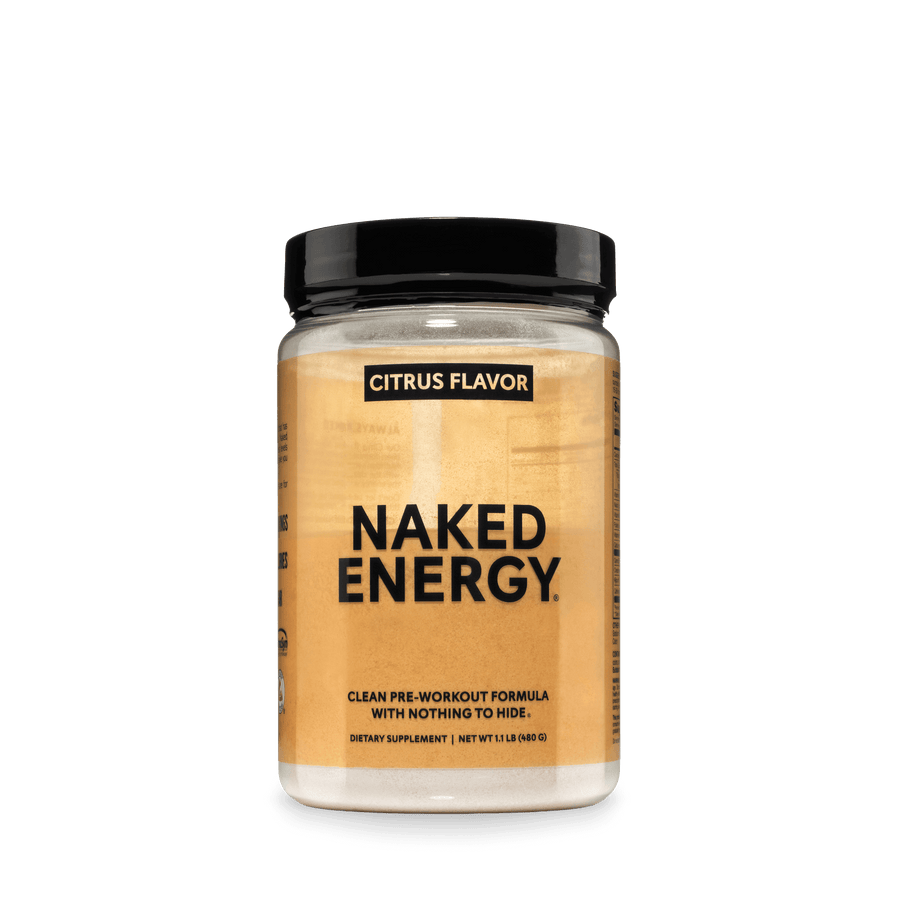 Suplemento preentrenamiento con cítricos | Naked Energy - 30 porciones