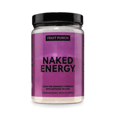 Fruit Punch Pre Workout Supplement | Naked Energy - 30 Servings