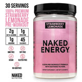 Suplemento preentrenamiento con cítricos | Naked Energy - 30 porciones