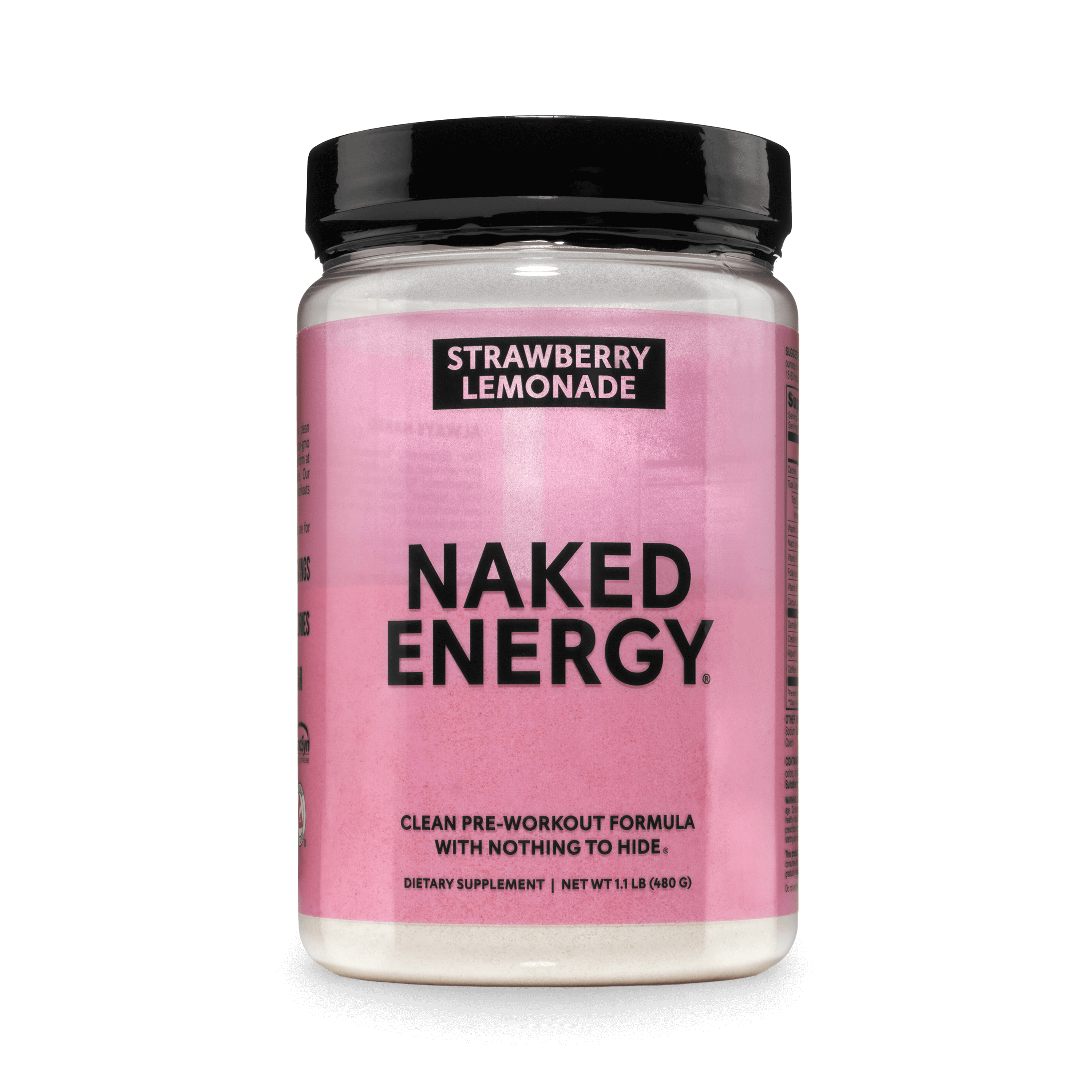 Strawberry Lemonade Pre Workout Supplement | Naked Energy - 30 Servings