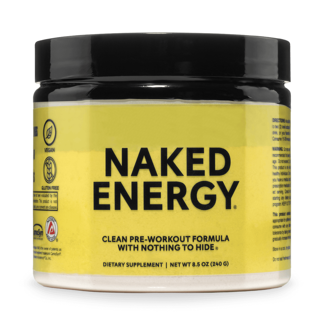 Suplemento pre-entrenamiento | Naked Energy - 50 porciones