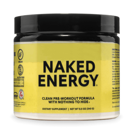 Naked Energy Pre-Workout Supplement - 50 Servings