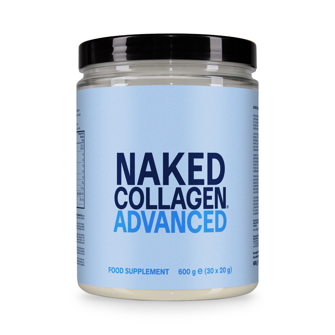Collagen Peptides with Hyaluronic Acid | Naked Collagen Advanced - 600g