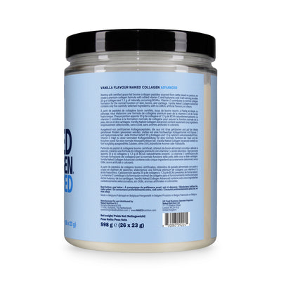 Vanilla Collagen Peptides with Hyaluronic Acid | Naked Collagen Advanced - 600g