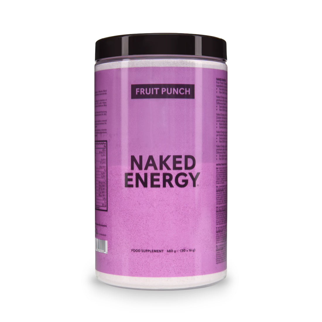Fruit Punch Pre Workout Supplement | Naked Energy - 480g