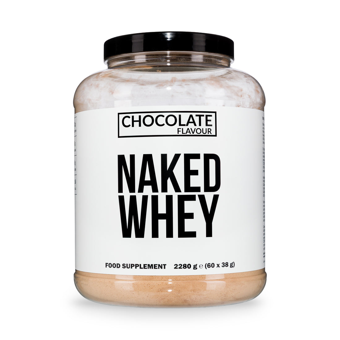 Chocolate Whey Protein Powder | Naked Chocolate Whey - 2280g