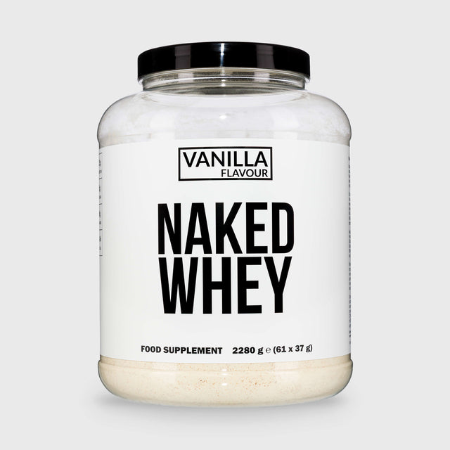 Vanilla Whey Protein Powder | Naked Vanilla Whey - 2280g