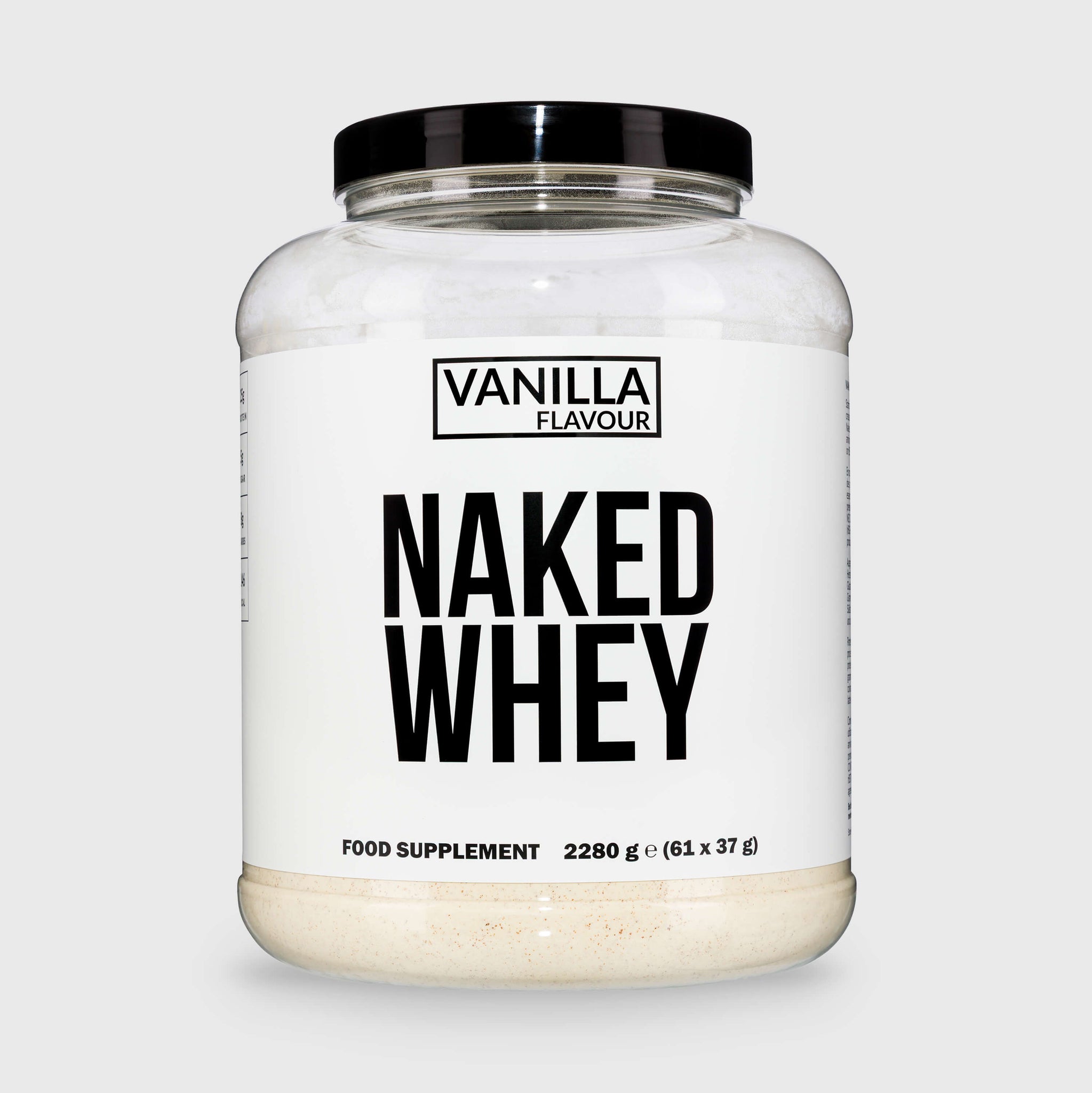 Vanilla Whey Protein Powder | Naked Vanilla Whey - 2280g